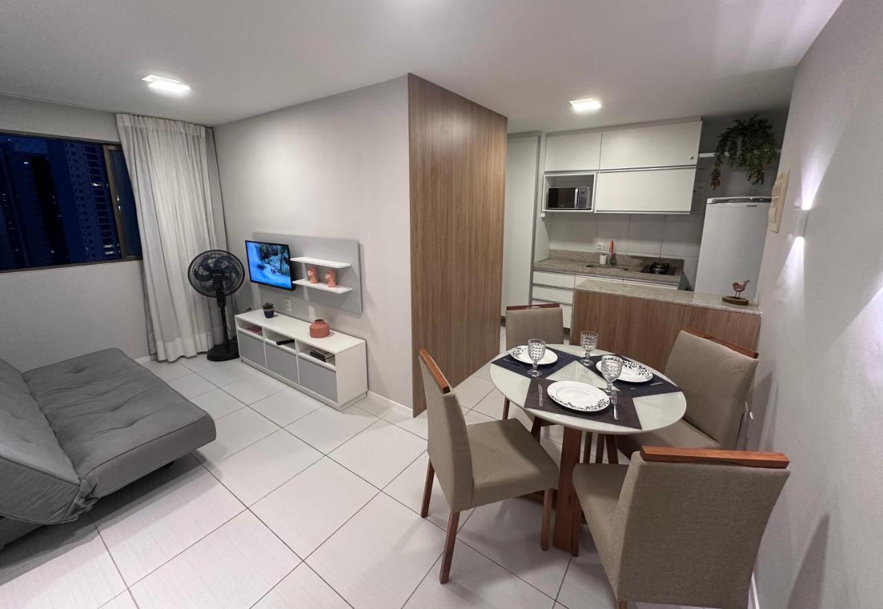 Flat - Boa Viagem Para Ate 5 Pessoas, Andar Alto Vista Mar, Piscina, Wifi 500Mbps, Recife Dış mekan fotoğraf